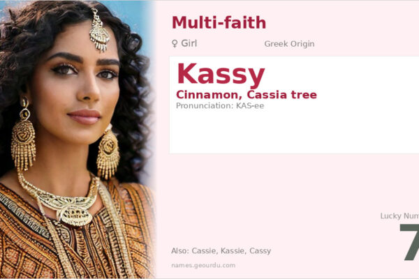 Kassy Name Meaning — Greek Origin, Girl Name & Details (2025)