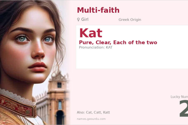 Kat Name Meaning — Greek Origin, Girl Name & Details (2025)