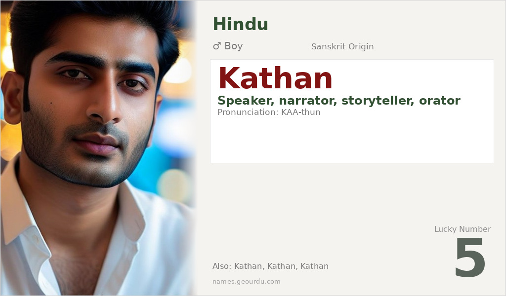 Kathan Name Meaning and Details