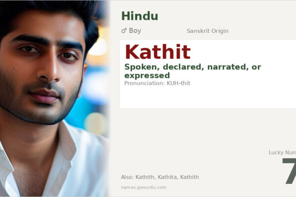 Kathit Name Meaning — Sanskrit Origin, Boy Name & Details (2025)