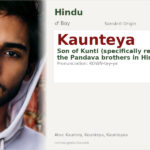 Kaunteya Name Meaning and Details