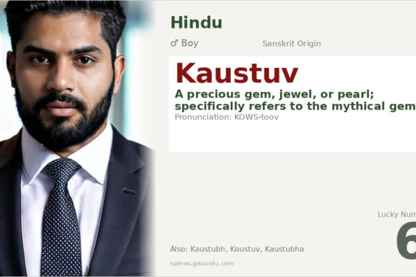 Kaustuv Name Meaning — Sanskrit Origin, Hindu Boy Name & Mythology (2025)