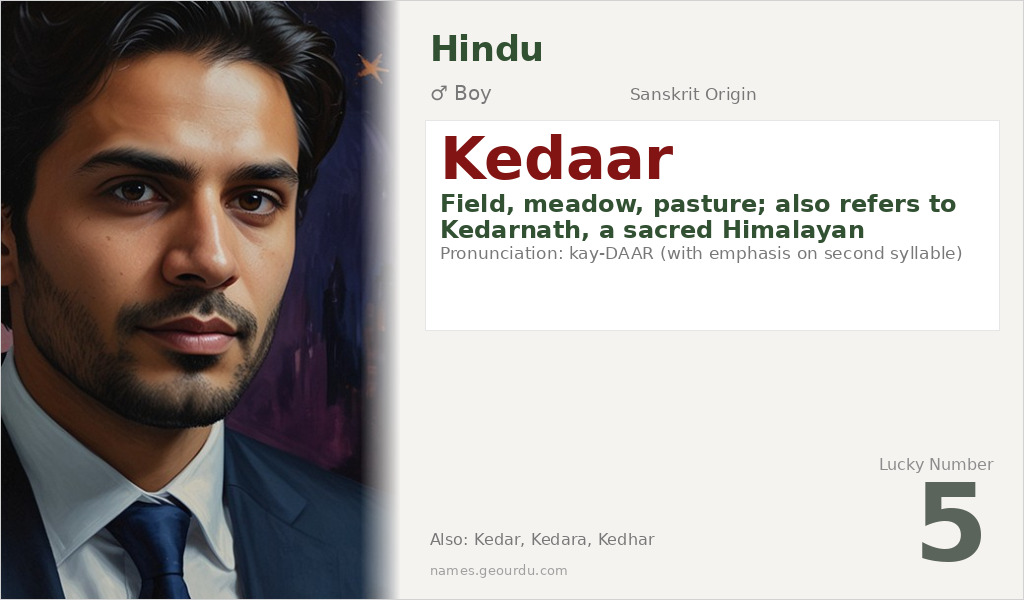 Kedaar Name Meaning and Details