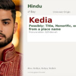 Kedia Name Meaning and Details