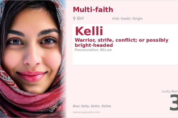 Kelli Name Meaning — Irish Origin, Girl Name & Details (2025)