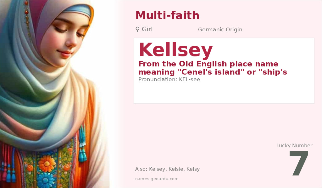 Kellsey Name Meaning and Details