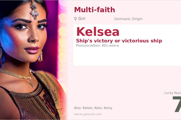 Kelsea Name Meaning — Origin, Gender & Details (2025)