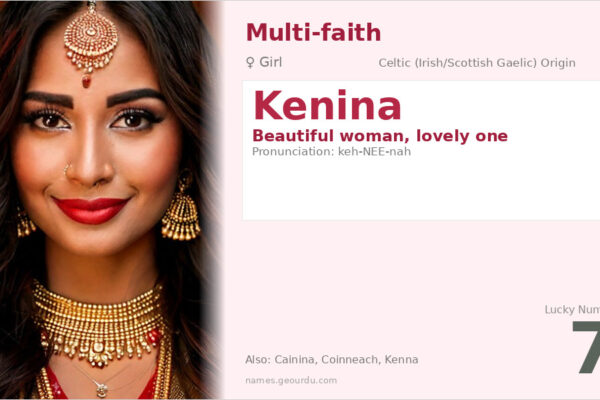 Kenina Name Meaning — Celtic Origin, Girl’s Name & History (2025)