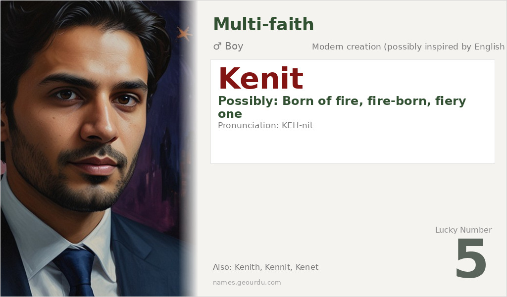 Kenit Name Meaning and Details