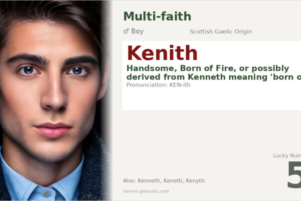 Kenith Name Meaning — Origin, Gender & Details (2025)