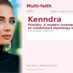 Kenndra Name Meaning and Details
