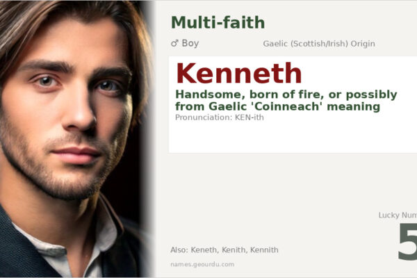 Kenneth Name Meaning — Gaelic Origin, Boy’s Name & History (2025)