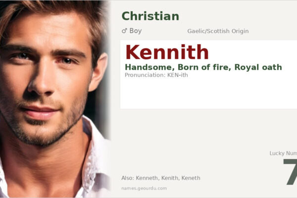 Kennith Name Meaning — Gaelic Origin, Boy Name & History (2025)