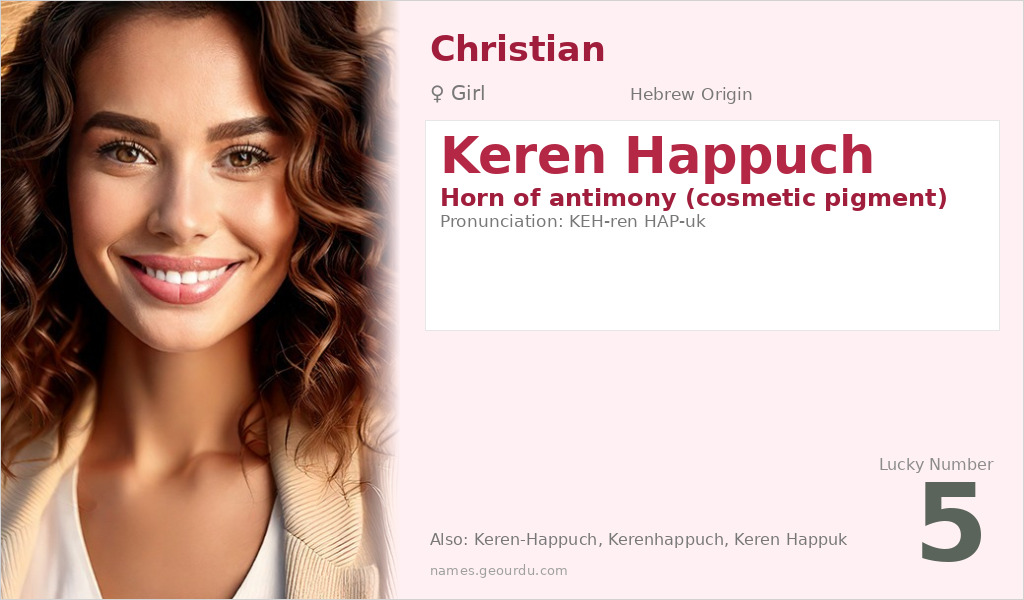 Keren Happuch Name Meaning and Details