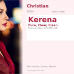 Kerena Name Meaning and Details