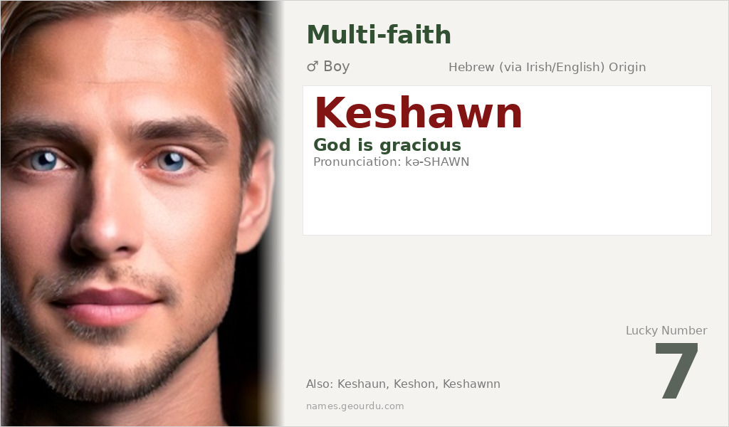 Keshawn Name Meaning and Details