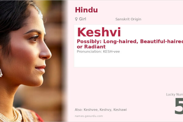 Keshvi Name Meaning — Sanskrit Origin, Girl Name & Details (2025)