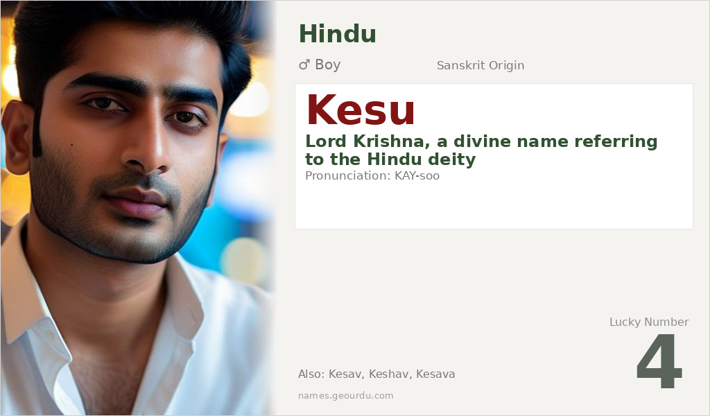 Kesu Name Meaning and Details