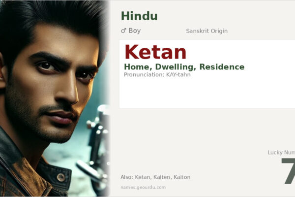 Ketan Name Meaning — Origin, Gender & Details (2025)