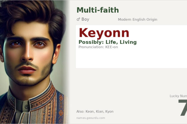 Keyonn Name Meaning — Origin, Gender & Details (2025)