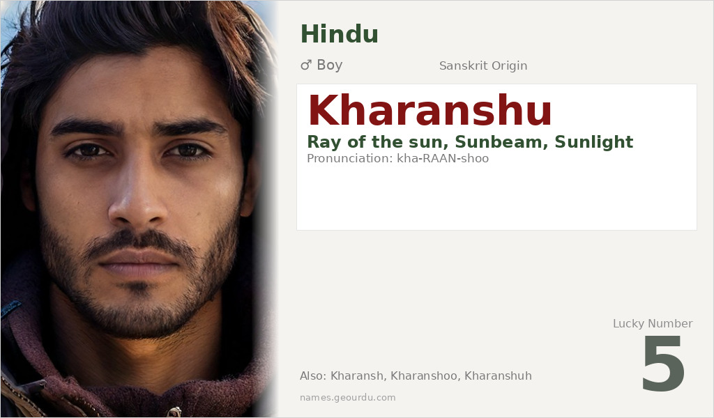 Kharanshu Name Meaning and Details