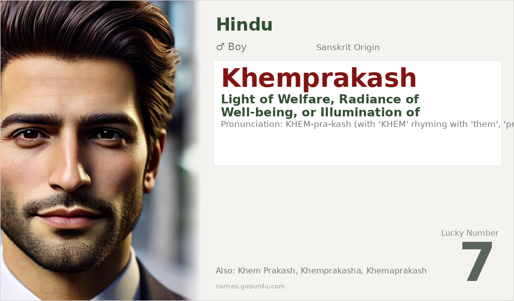 Khemprakash Name Meaning and Details