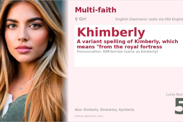 Khimberly Name Meaning — Origin, Gender & Details (2025)