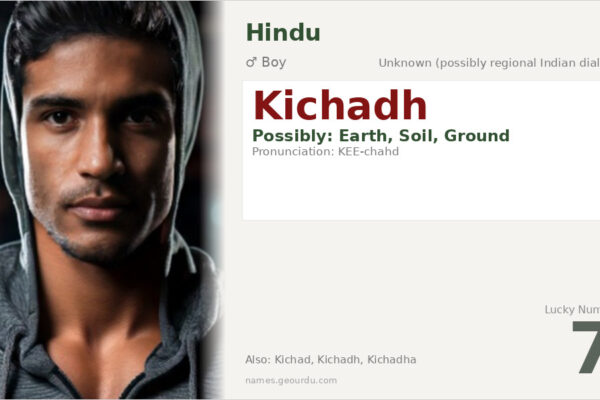 Kichadh Name Meaning — Origin, Gender & Details (2025)
