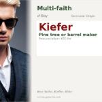 Kiefer Name Meaning and Details