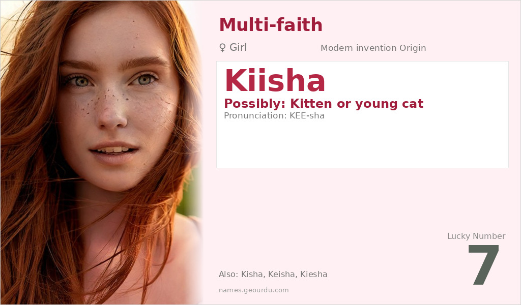 Kiisha Name Meaning and Details