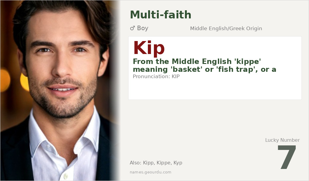 Kip Name Meaning and Details