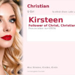 Kirsteen Name Meaning and Details