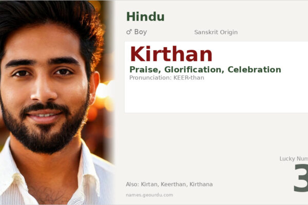 Kirthan Name Meaning — Sanskrit Origin, Boy Name & Details (2025)