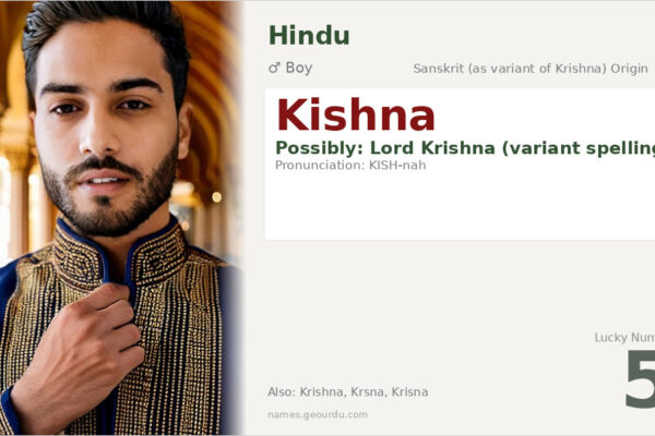 Kishna Name Meaning — Variant of Krishna, Origin & Details (2025)