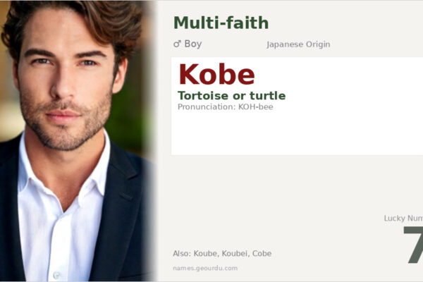 Kobe Name Meaning — Japanese Origin, Boy Name & Cultural Significance (2025)