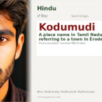Kodumudi Name Meaning and Details