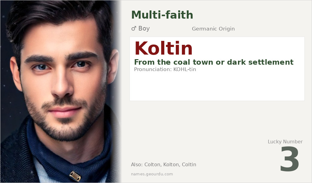Koltin Name Meaning and Details