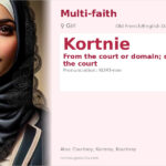 Kortnie Name Meaning and Details