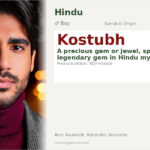Kostubh Name Meaning and Details