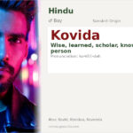Kovida Name Meaning and Details