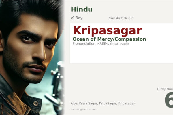 Kripasagar Meaning — Sanskrit Origin, Boy Name & Details (2025)