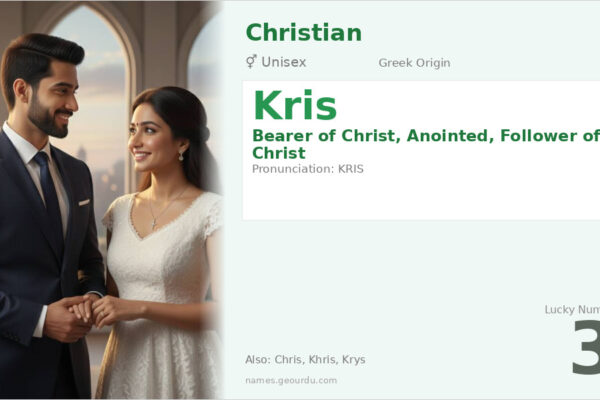 Kris Name Meaning — Greek Origin, Gender & Details (2025)