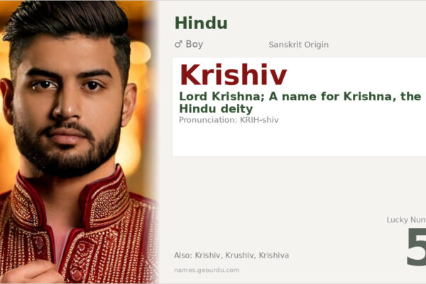 Krishiv Name Meaning — Hindu Origin, Boy Name & Details (2025)