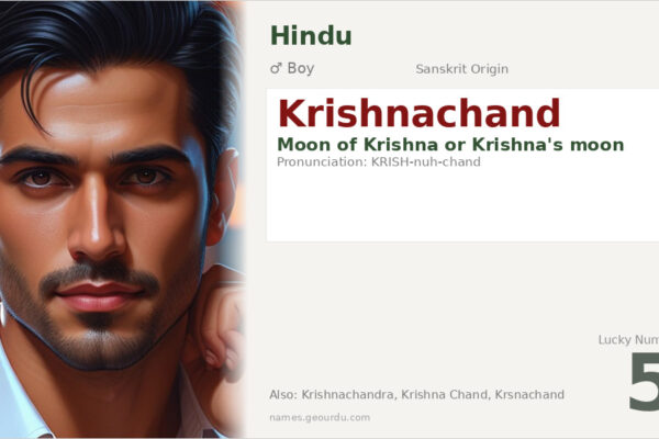 Krishnachand Name Meaning — Sanskrit Origin, Boy Name & Details (2025)