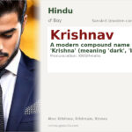 Krishnav Name Meaning and Details