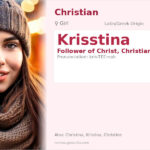 Krisstina Name Meaning and Details