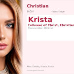Krista Name Meaning and Details