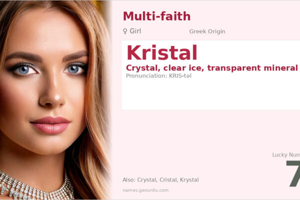 Kristal Name Meaning — Greek Origin, Girl Name & Details (2025)