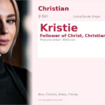 Kristie Name Meaning and Details