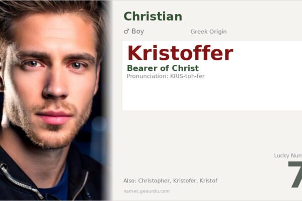 Kristoffer Meaning — Greek Origin, Boy Name & Details (2025)